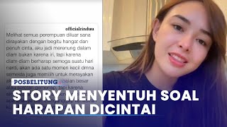 Amanda Manopo Unggah Story Menyentuh Soal Harapan Dicintai Apa Adanya, Netizen: "Lagi Galau?"