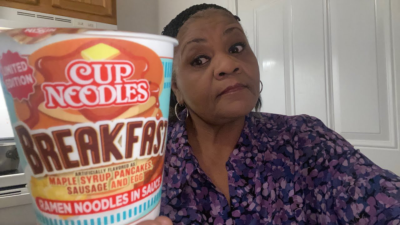 NEW Product!! Cup Noodles Breakfast Ramen Review Must See!! YouTube