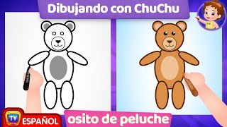 ¿Cómo dibujar un lindo osito de peluche? - ChuChu TV Sorpresa Dibujo para Niños