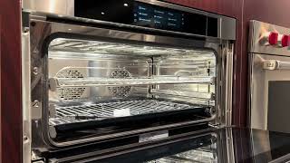 A complete walkthrough of the all new Wolf CSO3050/CSOP3050 Series Convection Steam Oven!!!