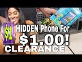 WALMART HIDDEN CLEARANCE! $1 CELL PHONE! $1 STARBUCKS!