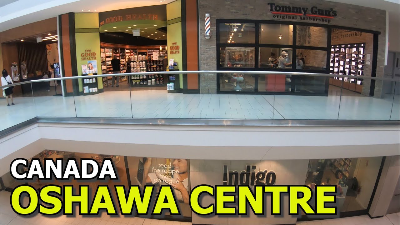 [4K] 🇨🇦 Oshawa Town Centre Shopping Mall Walking Tour Durham Region's