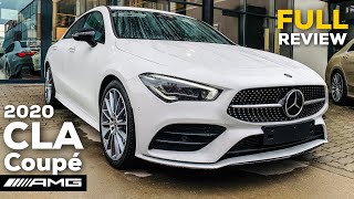 2020 Mercedes CLA Coupé AMG FULL REVIEW CLA 180d MBUX AMG Exterior Interior Infotainment