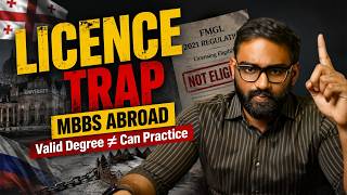 The MBBS Abroad Licence Trap Nobody Warns You About (Georgia, Russia & the 2021 Rule)
