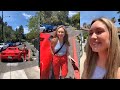 DAVID DOBRIK&#39;S ASSISTANT ACCIDENTALLY SCRATCHES HIS FERRARI - Vlog Squad Instagram Stories 3