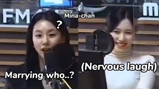 nayeon getting *emotional* when being asked about twice marrying this…