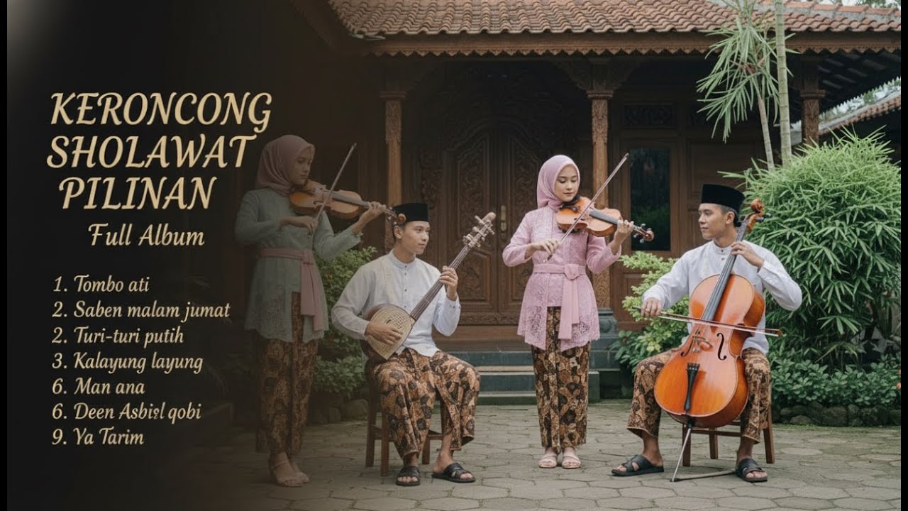 KERONCONG SHOLAWAT FULL ALBUM – Sholawat Penyejuk Hati