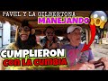 la gilbertona y pavel / CUMPLIERON CON EL RETO DE LA CUMBIA AL CHANGO.