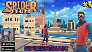 Spider Fighter  - Gameplay Walkthrough Part 1 😱 (Android iOS)