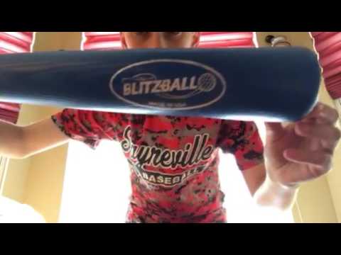 Blitzball bat and ball, wiffle ball UNBOXING