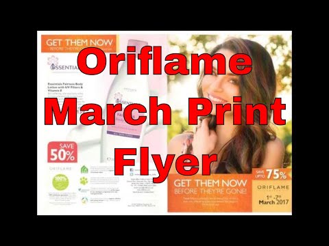 print flyer in march oriflame online flyer november 2018