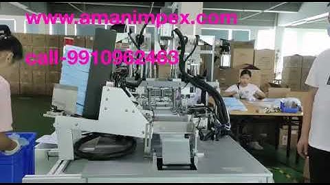 Automatic earloop fixing machine
