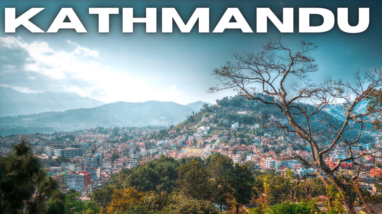 Aerial View  of Kathmandu