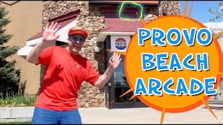 Matty Crayon Visits Provo Beach Amusement Arcade | Fun for Kids