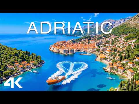 Adriatic Sea Magic 4K 🇭🇷 Drone Footage | Inside Dubrovnik's Enchanting Harbor