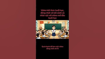 Làm video kết thúc buổi học đống nhất #giaovienmamnon #giaovientieuhoc