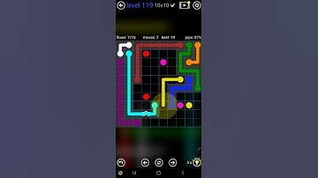 How To Solve Flow Free Bridges 10x10 Mania Pack Level 119 Board Walk Through Solution Walkthrough