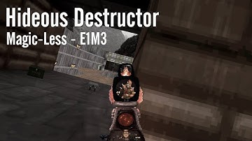 [Ultimate Doom] Hideous Destructor Full Magic-less Playthrough - E1M3