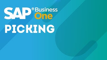 Picking - Dica rápida de SAP Business One com a Ramo Sistemas