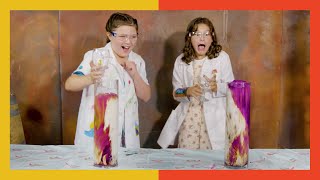 HOW TO MAKE EXPLODING FOAM! | Hayley LeBlanc & London Angel