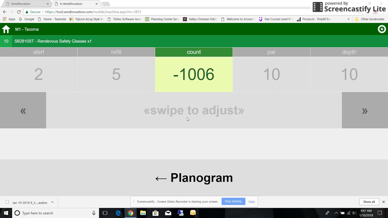 Vendnovation Scale Example SnapVend Vendnovation Mobile App - YouTube