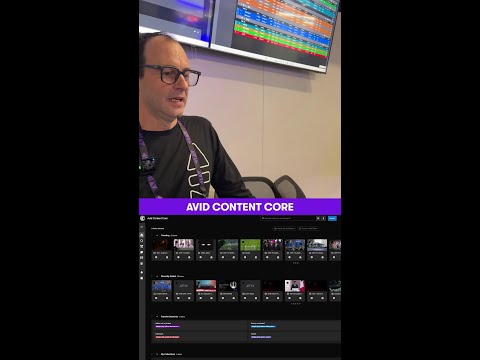 📺 Avid Content Core provides a fast, collaborative web video editor