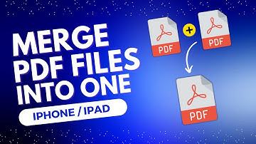 How To Merge Multiple PDF Files Into One PDF On iPhone Or iPad | Combine PDF Files On iPhone