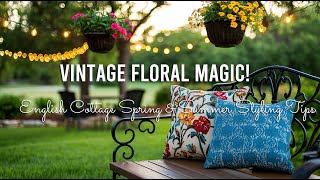 🌿 Vintage Floral Magic! English Cottage Spring & Summer Styling Tips screenshot 5