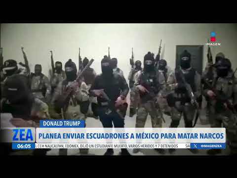 Donald Trump planea enviar escuadrones a México para matar narcos | Noticias con Francisco Zea