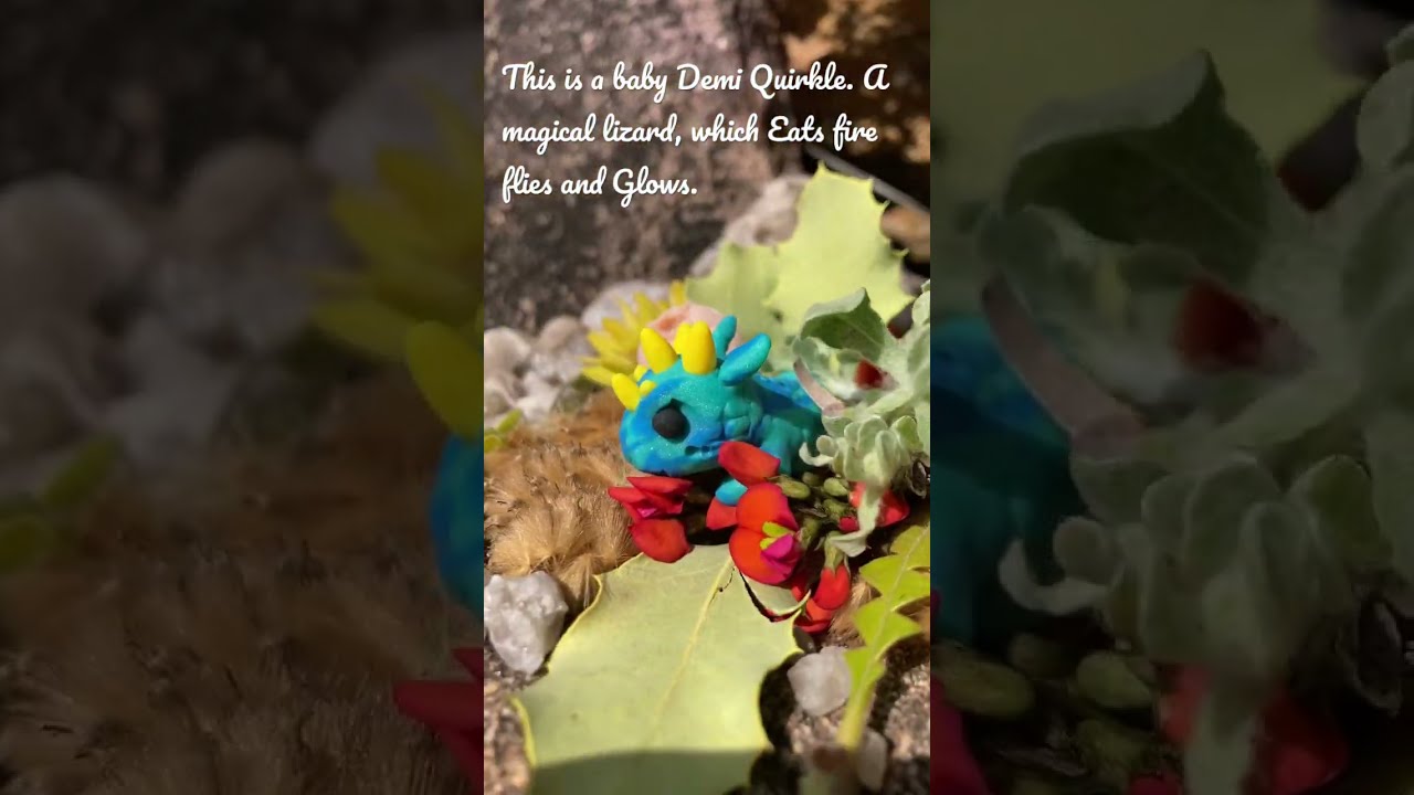 Crazy creature number four: The baby Demi Quirkle! 