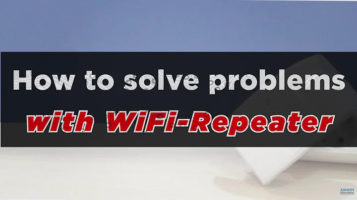 How to fix WiFi repeater problem without internet connection 📶 WiFi booster without access