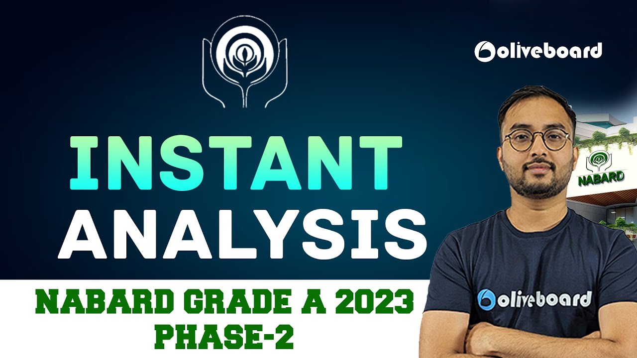 NABARD Phase 2 Instant Analysis | Questions With Answer Keys | English ...