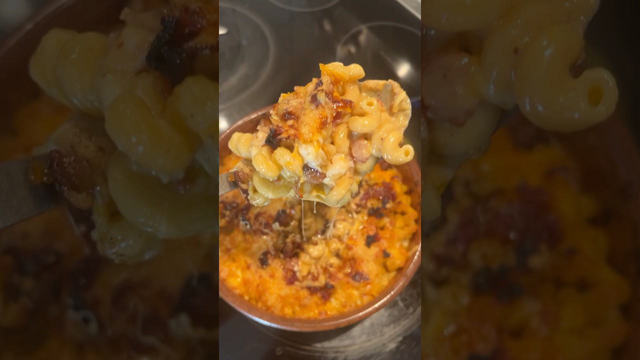 Bacon onion jam Mac & Cheese 🧀🥓