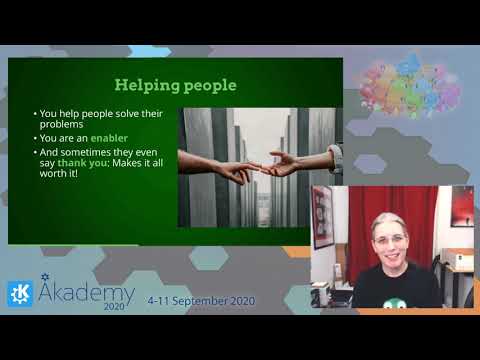 Akademy 2020 - KEYNOTE - Gina Häußge-  Adventures in Open Source Development