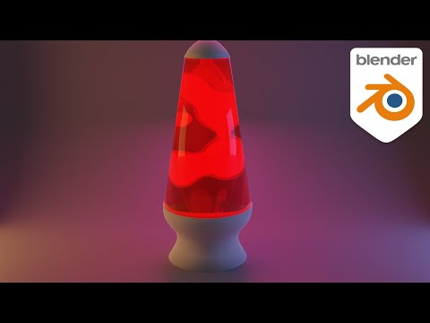 Animated Lava Lamp Blender 3.0 Tutorial (Cycles)