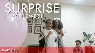 Surprise Baby Shower 👶🏽| That Chick Angel TV