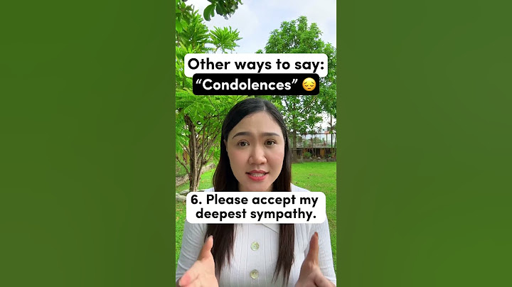 Other ways to say: “Condolences!” 😔 #shorts #youtubeshorts
