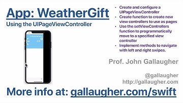 Ch. 6.8 Using the UIPageViewController