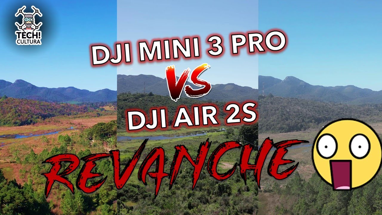 DJI Mini 3 PRO vs DJI Air 2S - Novo Teste sem Embaçamento - Resultado ...