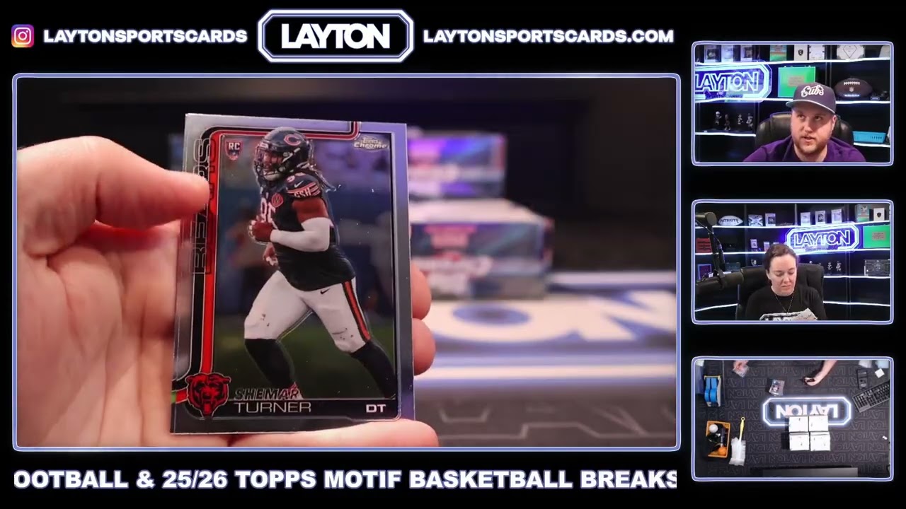 Thumbnail for 2025 Topps Chrome Football Jumbo 8 Box Case Break #21   PICK YOUR TEAM