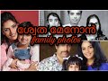 Swetha Menon With Family Daughter Sabaina