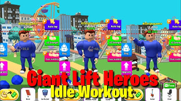 Giant Lift Heroes Idle Workout Gameplay Walkthrough #1
