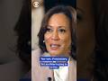 Harris says she’s ready to serve as president “if necessary” amid concerns over Biden’s age #shorts