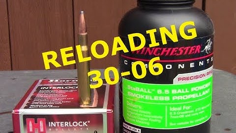 reloading 30-06 with Staball 6.5