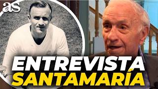 SANTAMARÍA'S LAST INTERVIEW in AS (2022) | He talks to TOMÁS RONCERO of REAL MADRID