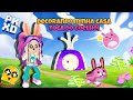 DECORANDO MINHA CASA TOCA DO COELHO! 🐰 + SURPRESA NO FINAL! 🤑 | PK XD