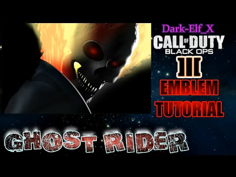 Black Ops 3 Emblem - Ghost Rider - YouTube