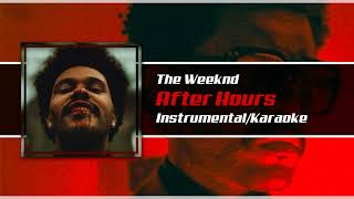 The Weeknd - After Hours (Instrumental/Karaoke) Resimi