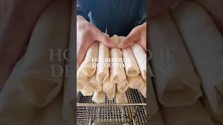 Hoe bereid je de loempia’s? #foodvlog #journey #eten #ondernemen #business