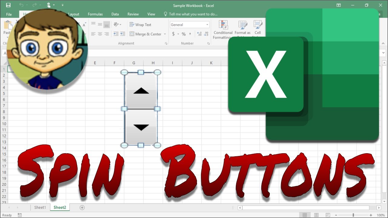 deleting spin button excel